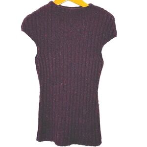 Lilith Sweater Women's Ribbed Cap Sleeve Size Small‎
